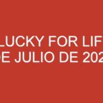 USA Lucky for Life – 19 de julio de 2024